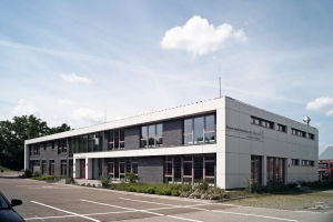 Aussenansicht des Gebäudes der Feuerwehrtechnischen Zentrale in Hittfeld